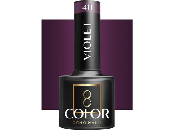 Activeshop OCHO NAILS Hybrid nail polish violet 411 -5 g