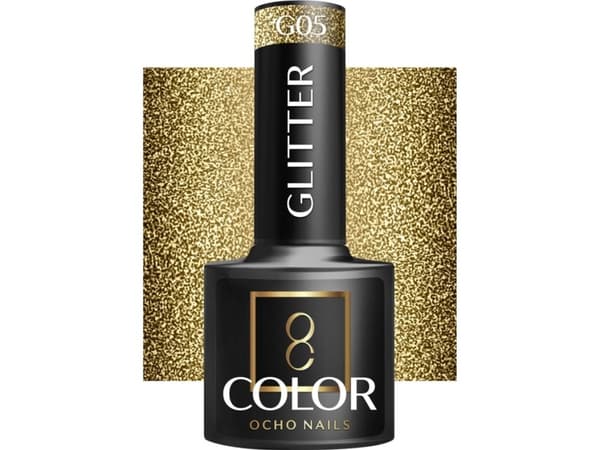 Activeshop OCHO NAILS Gel polish glitter G05 -5 g