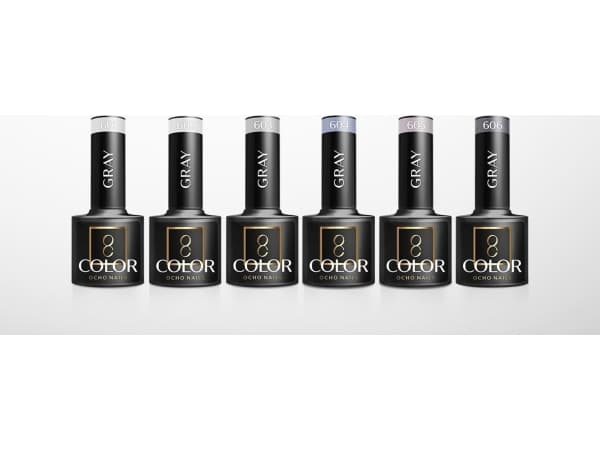 Activeshop OCHO NAILS Hybrid nail polish gray 601 -5 g