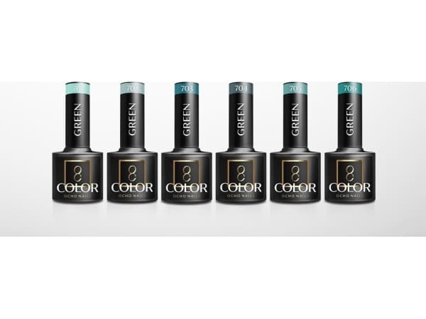 Activeshop OCHO NAILS Hybrid nail polish green 705 -5 g
