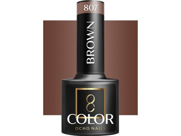 Activeshop OCHO NAILS Hybrid nail polish brown 807 -5 g