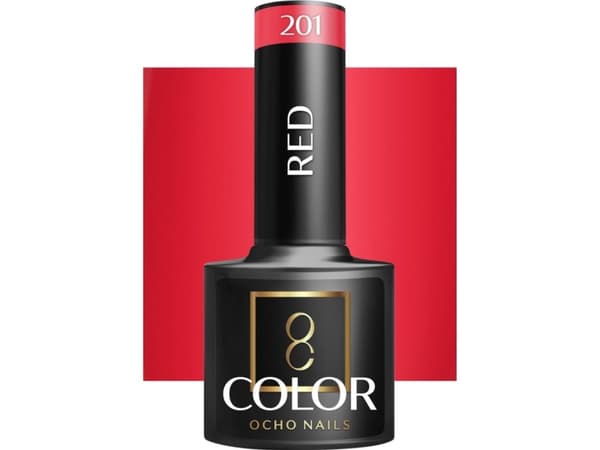 Activeshop OCHO NAILS Hybrid nail polish red 201 -5 g