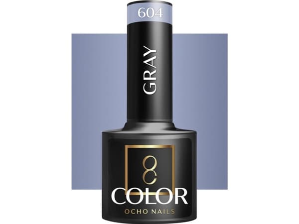 Activeshop OCHO NAILS Hybrid nail polish gray 604 -5 g