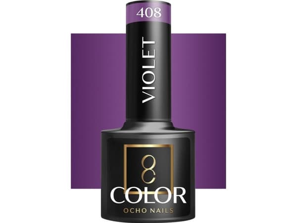 Activeshop OCHO NAILS Hybrid nail polish violet 408 -5 g