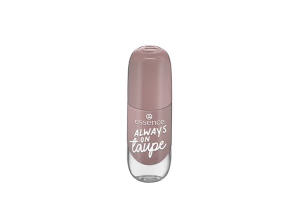Essence Gel Nail, Brun, ALWAYS ON taupe, Farging, 1 stykker, Gloss, Flaske