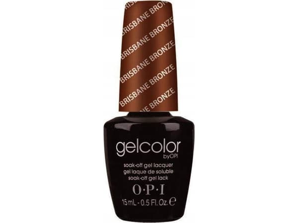 OPI Opi, Gel Color, Semi-Permanent Nail Polish, GC A45, Brisbane Bronze, 15 ml For Women