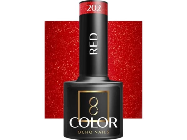 Activeshop OCHO NAILS Hybrid nail polish red 202 -5 g