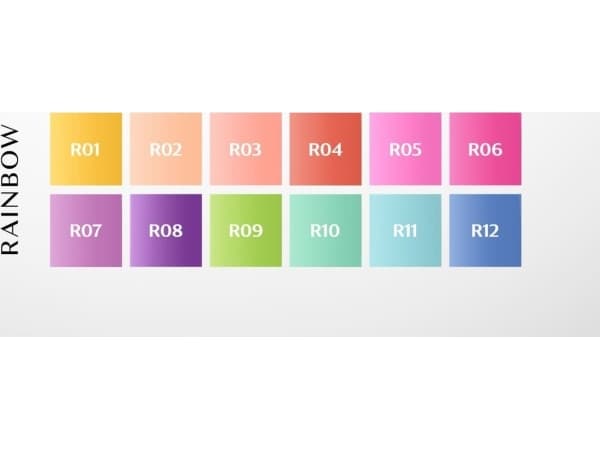 Activeshop OCHO NAILS Rainbow R11 hybrid nail polish -5 g