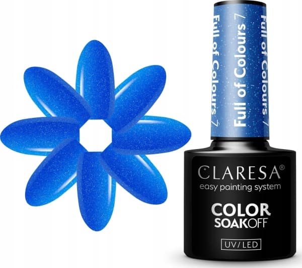 Activeshop CLARESA Full of colors hybrid varnish 7 -5g