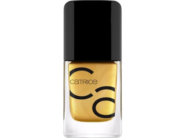 CATRICE ICONAILS Gel Lacquer, 10,5 ml, Gull, Cover Me In Gold, Farging, Shimmer, Flaske