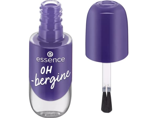 Essence gel nail colour, 8 ml, Lilla, OH-bergine, Farging, Ugjennomsiktig, Gloss