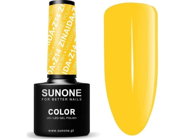 SUNONE_UV/LED Gel Polish Color hybrid varnish Z14 Zinaida 5ml
