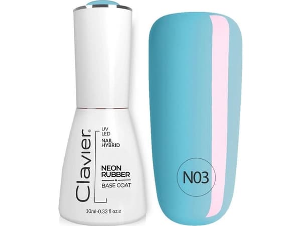CLAVIER_Luxury Nail Neon Rubber Base N03 10ml