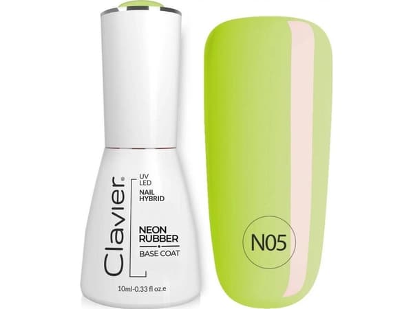 CLAVIER_Luxury Nail Neon Rubber Base N05 10ml