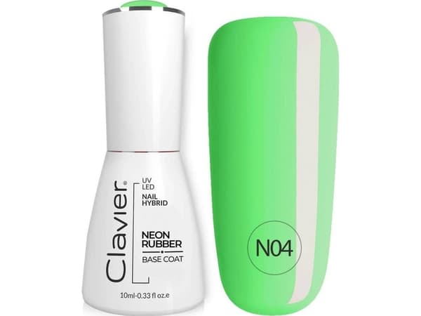 CLAVIER_Luxury Nail Neon Rubber Base N04 10ml