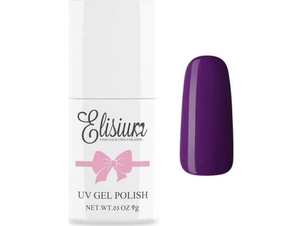 ELISIUM_UV Gel Polish hybrid neglelakk 007 Deep Plum 9g