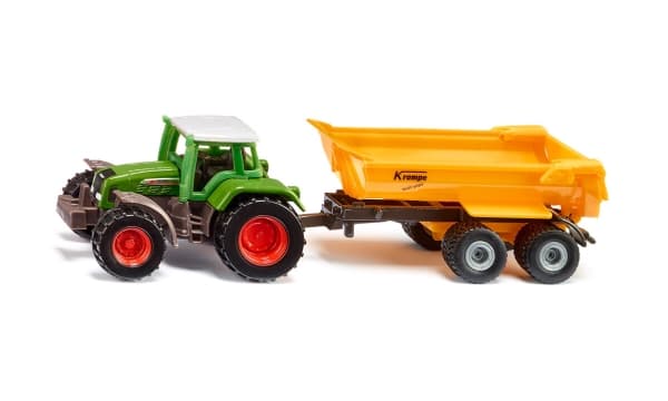 Siku SIKU 1605 traktor FENDT 926 landbrukstraktor + Krampe dumper metall kjøretøy