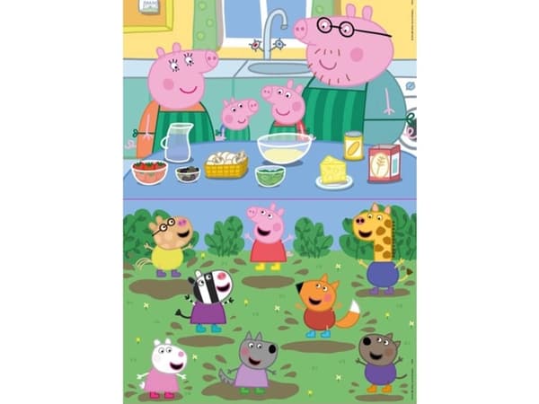 Educa 2X25 Peppa Pig Wood
