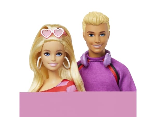 Barbie Fashionistas dukker og tilbehør, motedukke, menn og kvinner (sett), 3 år, jente, flerfarget