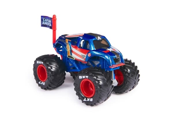 Monster Jam 1:64 Marvel Single-Captain America