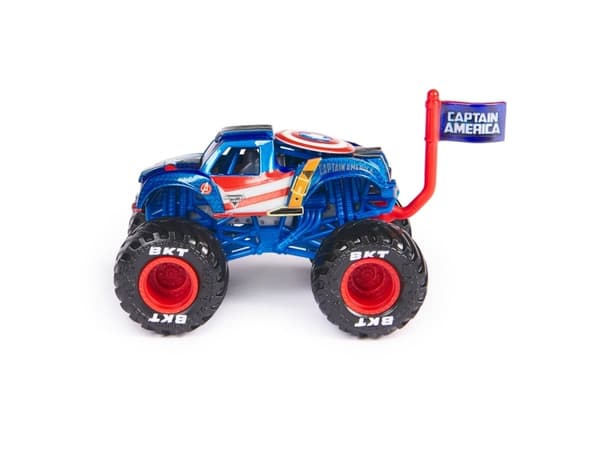 Monster Jam 1:64 Marvel Single-Captain America