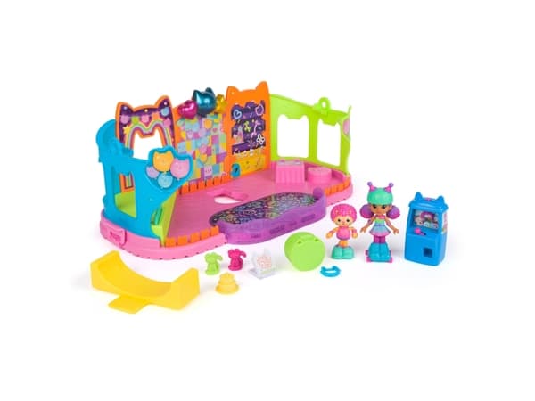 Gabby's Dollhouse Rooftop Roller Party Playset