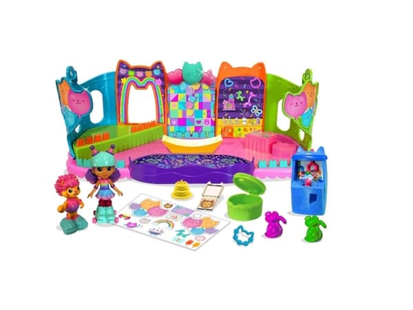 Gabby's Dollhouse Rooftop Roller Party Playset