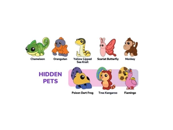 Adopt Me 6 Figure Pack - Tropical Time