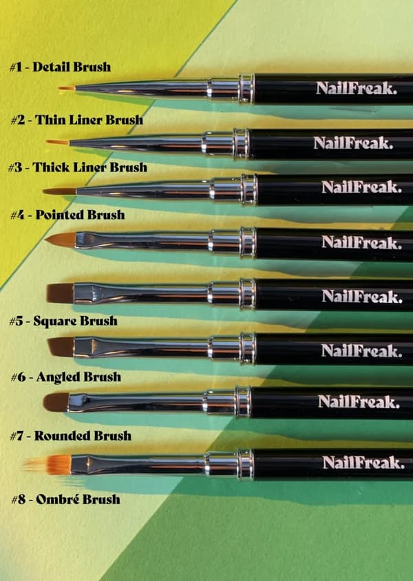 Nailfreak NailFreak #1 Detail brush