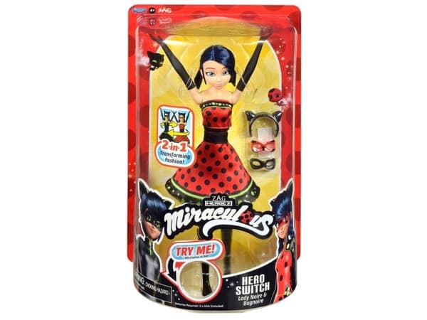 Miraculous Fashion Hero Switch Doll 26 cm