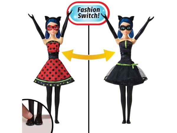 Miraculous Fashion Hero Switch Doll 26 cm