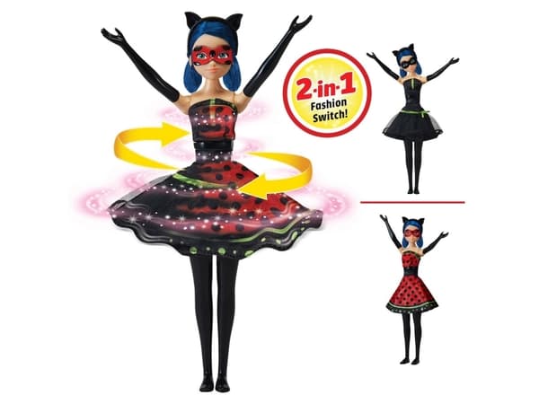 Miraculous Fashion Hero Switch Doll 26 cm
