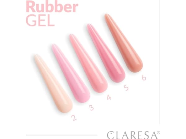 CLARESA Rubber Gel for building and extending nails 03 - 45 g