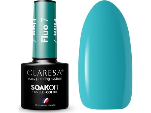 CLARESA_Soak Off UV/LED Fluo Hybrid Varnish 07 5g