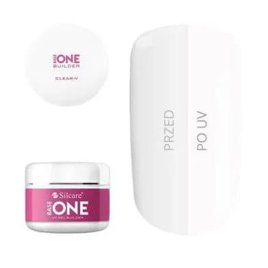 SILCARE_Base One UV Gel Builder Clear V Nail Gel 100g