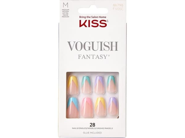 Adhesive nails Voguish Fantasy Nails - Disco Ball 28 pcs
