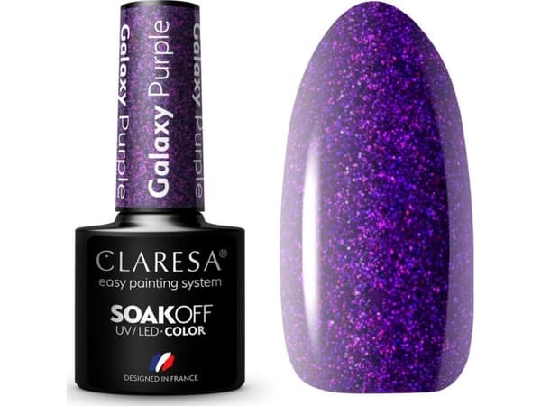 Claresa N Hybrid Varnish GALAXY PURPLE 5g&amp;