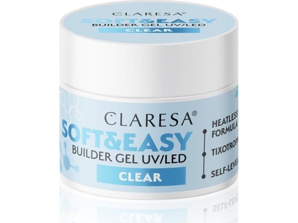 Claresa CLARESA SOFT&EASY BUILDING GEL CLEAR 45G