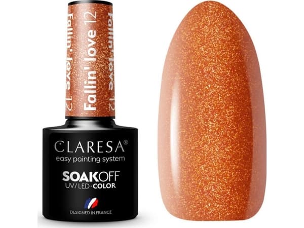 CLARESA Fallin` Love Hybrid Varnish No. 12 5g