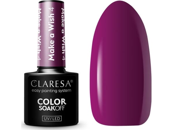 CLARESA MAKE A WISH hybrid nail polish no 4 5g