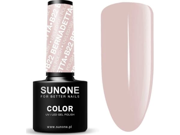 SUNONE_UV/LED Gel Polish Color hybrid varnish B22 Bernadetta 5ml