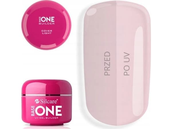 Silcare SILCARE Base One UV Gel Builder Cover Light 15g