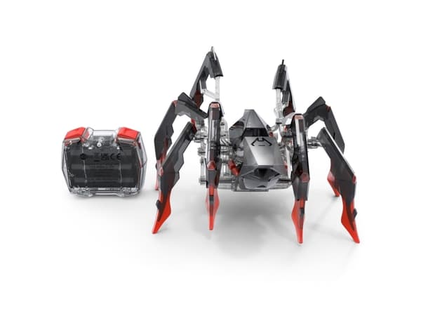 HEX BOTS interactive toy Black Widow