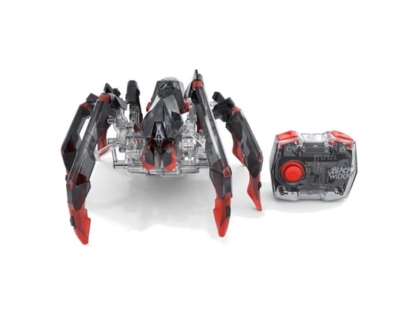 HEX BOTS interactive toy Black Widow