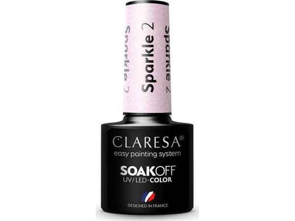 Claresa Claresa Soak Off UV/LED Sparkle hybridlakk 2 5g