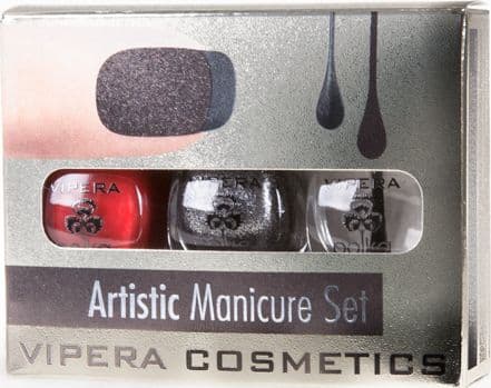 VIPERA_SET Artistic Manicure kynsilakat 06 Dracula 3x5.5ml