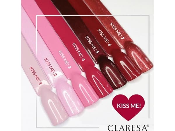 Claresa CLARESA hybrid lakk Kiss Me! 1-5 g