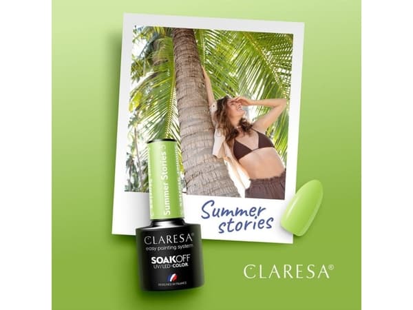 Claresa CLARESA hybrid lakk SUMMER STORIES 3 -5g