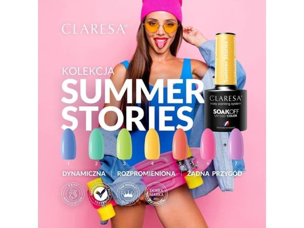 Claresa N hybrid varnish SUMMER STORIES 2 - 5G&