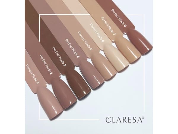 Claresa N Hybrid Varnish PERFECT NUDE 7 -5g